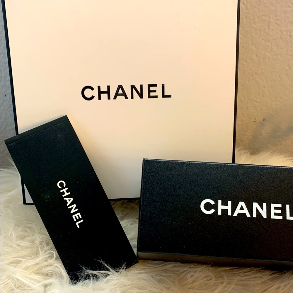 Chanel gift box for sunglasses.